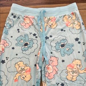 Care Bears Blue and Pink Pajamas Cozy Sleepwear